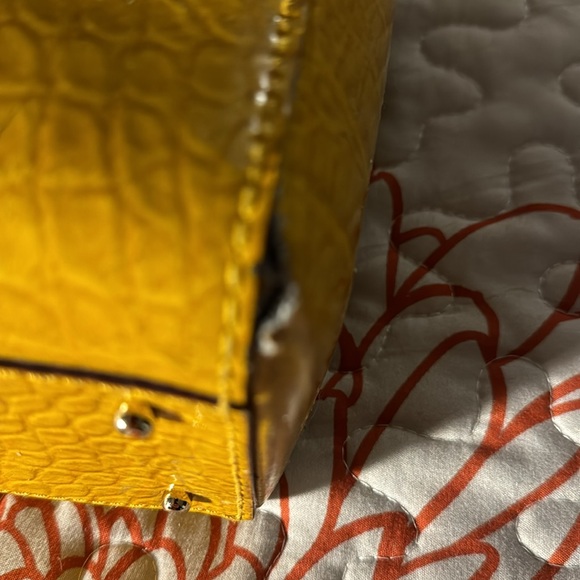 KATE SPADE SMALL QUINN MUSTARD BAG - Picture 4 of 16